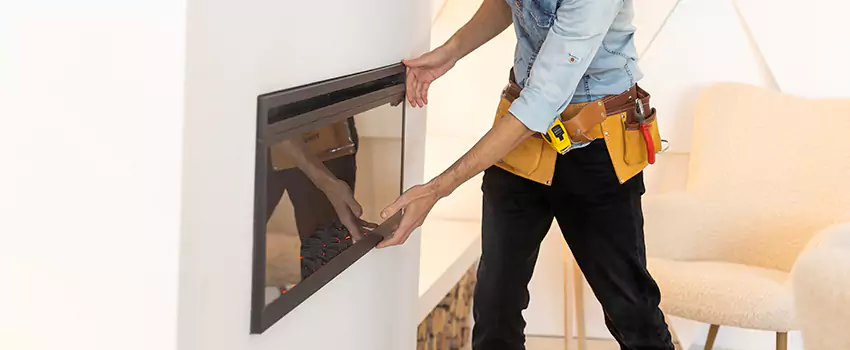 Metal Fireplace Installation in Salem, Oregon