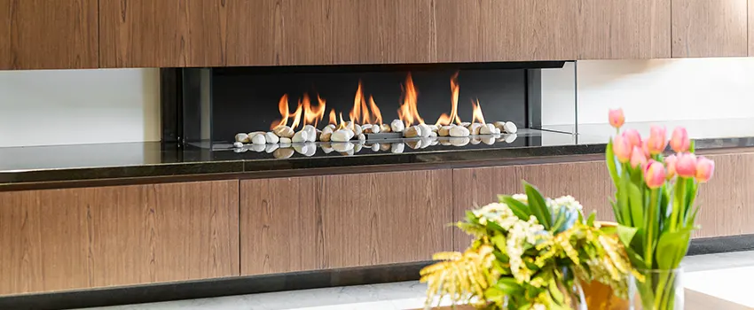 Double-height Fireplace Design Refurbishment in Salem, Oregon